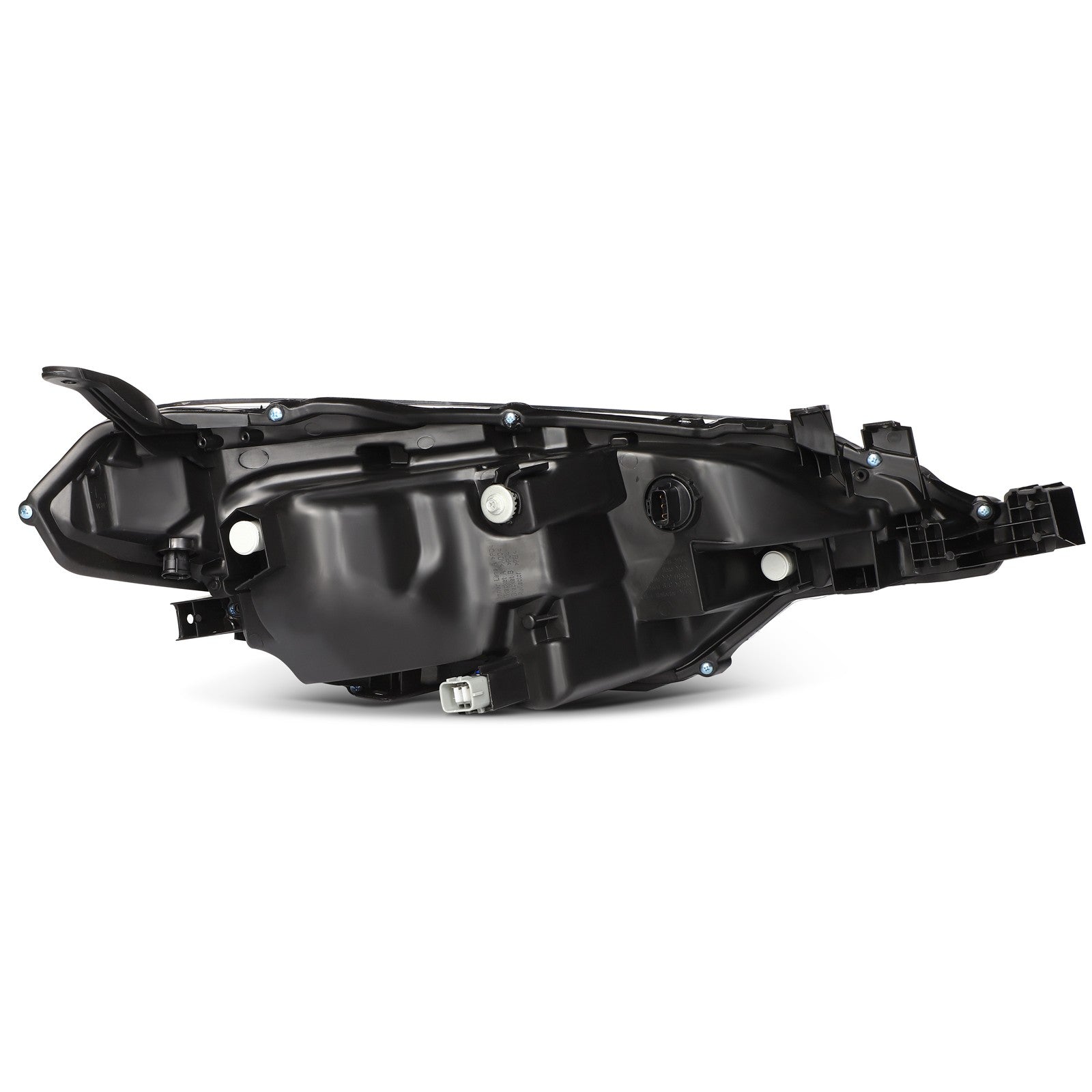 ECCPP Headlights Assembly For Toyota For Corolla 1.8L 2017-2019 Pair Black Amber 6B93BC-57
