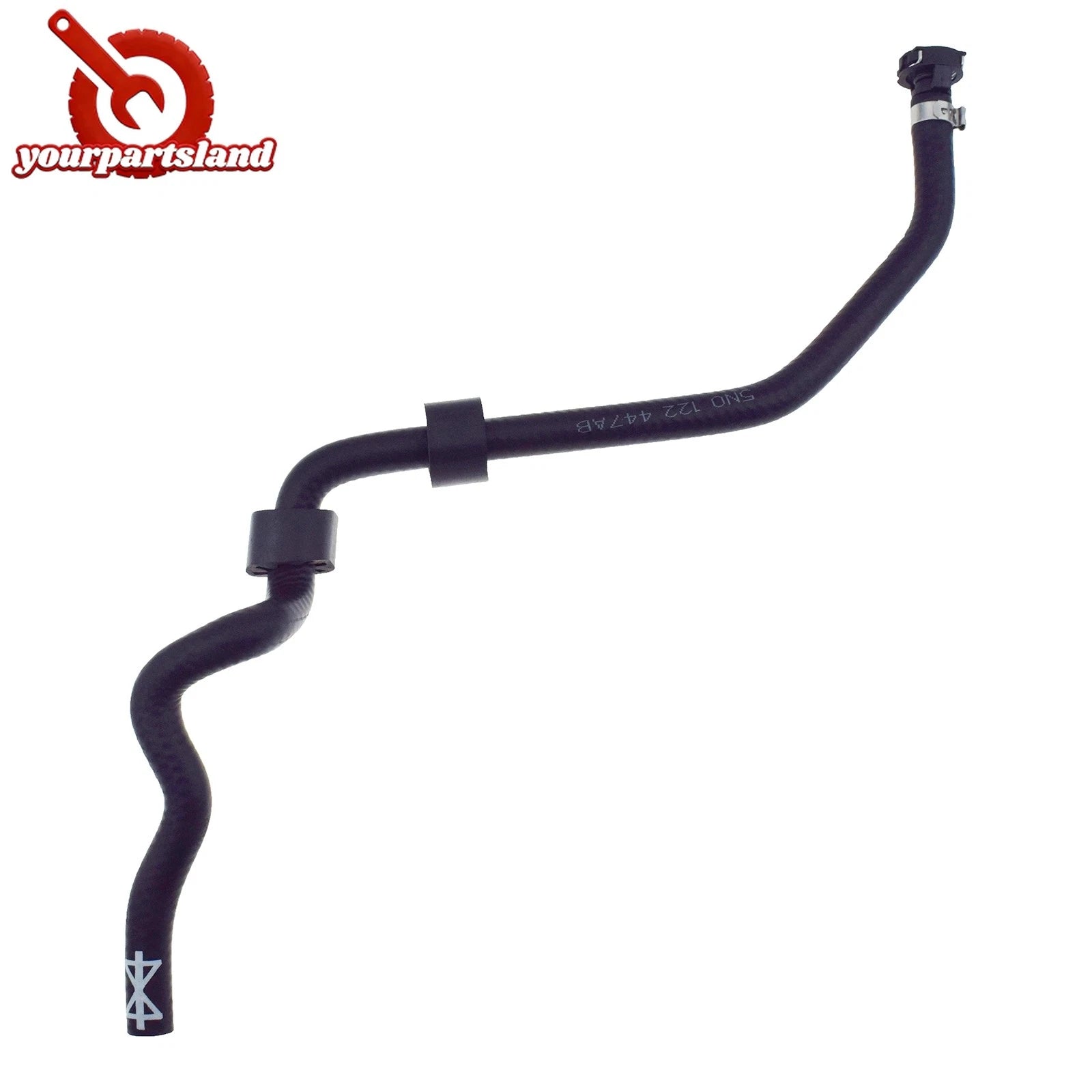 Engine Cooler Coolant Hose Pipe 5N0122447AB For Audi Q3 2012-2018 5N0 122 447 AB 6B93BC-57