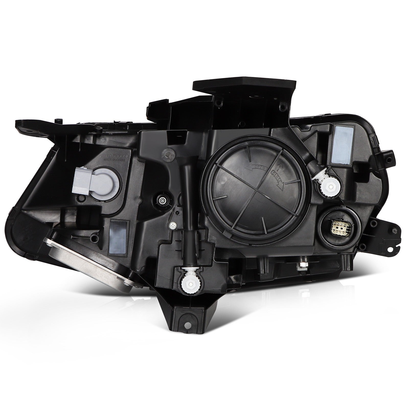 Pair Kit LED Black Headlights Assembly For 2016-2018 Chevrolet Camaro Black 6B93BC-57