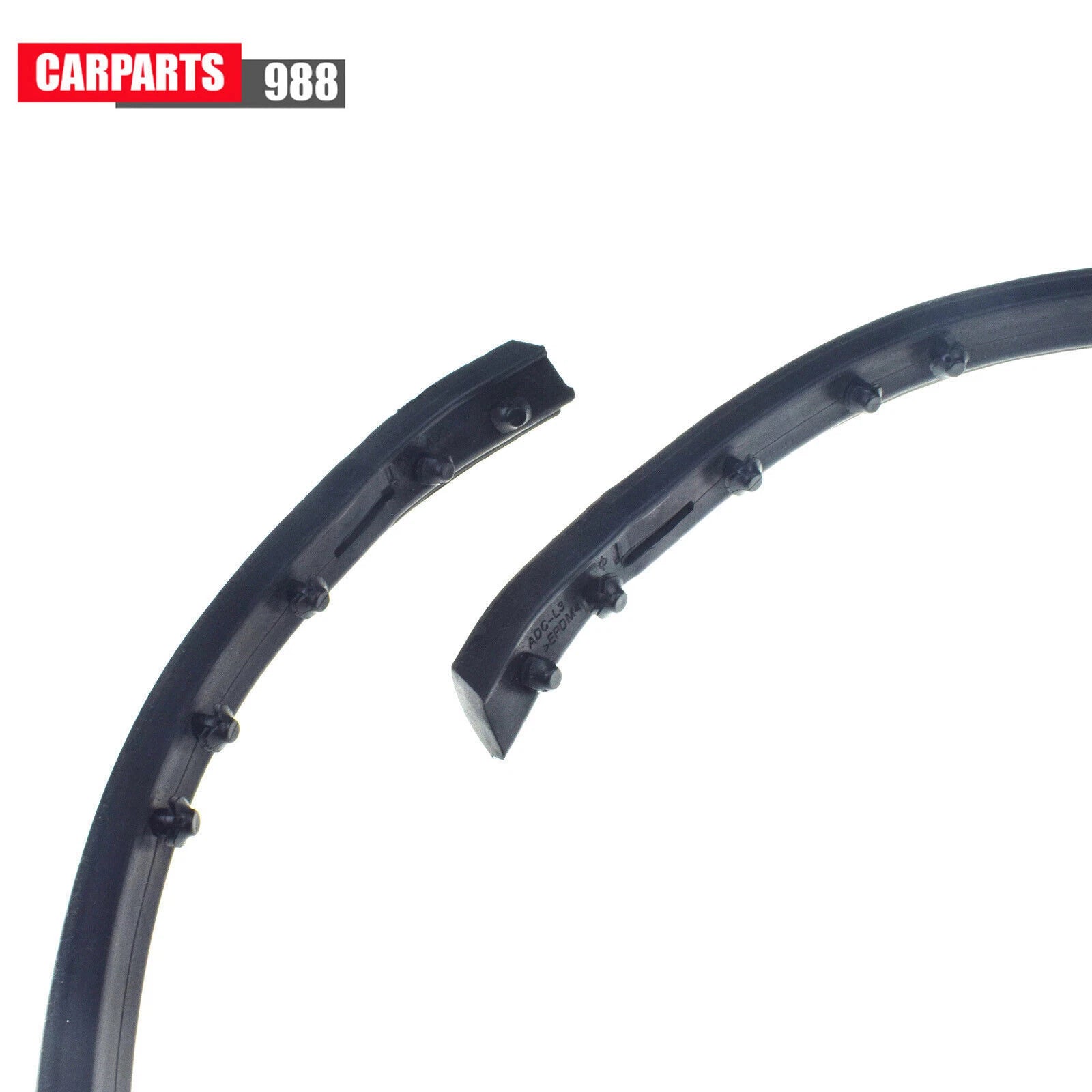Front Bumper Upper Strip Rubber Trim Seal for 2017-2018 Elantra Sedan 86357F2000 6B93BC-57