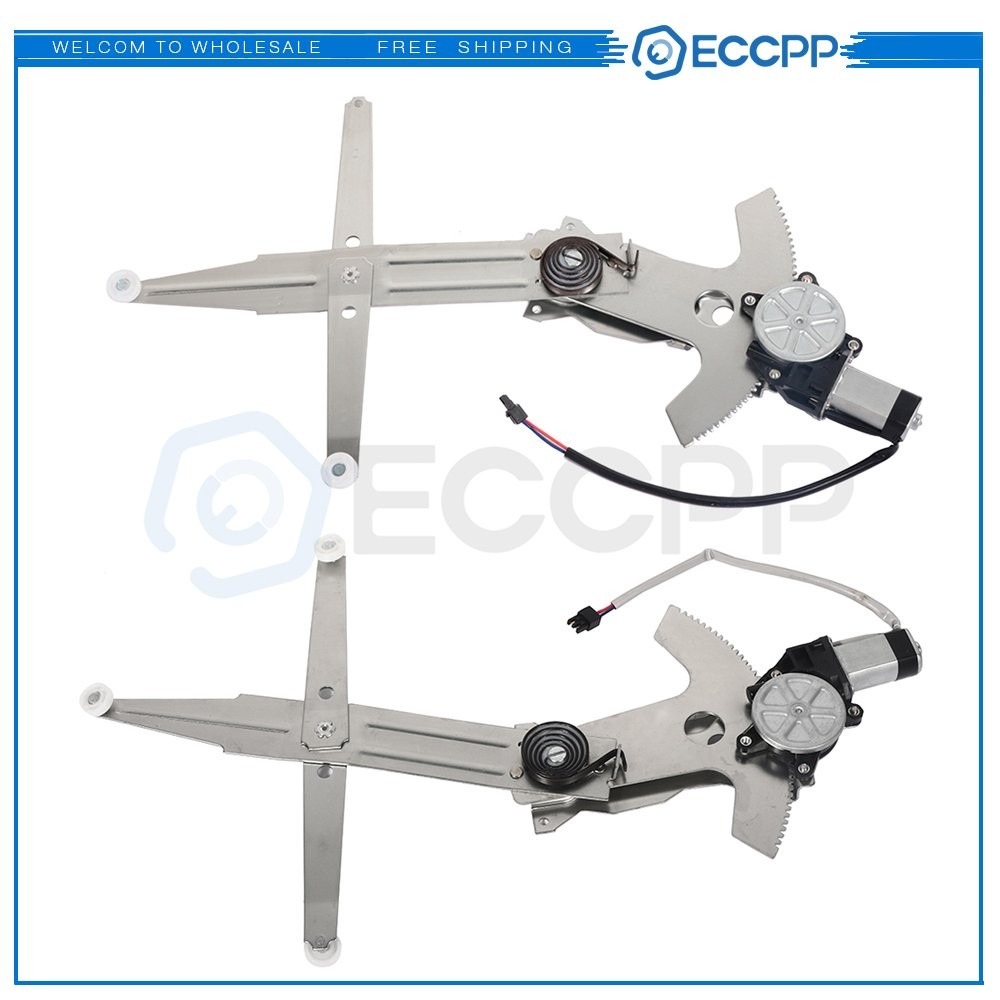 For 93-02 Chevy Camaro Pair Front LH RH Window Regulator & Motor 6B93BC-57