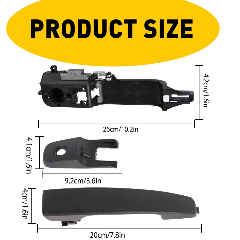 For 2008-2011 Ford Focus Exterior Front LH Side Driver Door Handle Bracket EOA 6B93BC-57