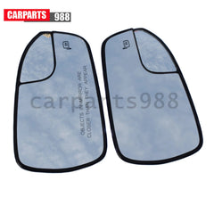 Left & Right Rear View Mirror Glass Heated For Ford Fusion 2013-2020 DS7Z17K707F 6B93BC-57