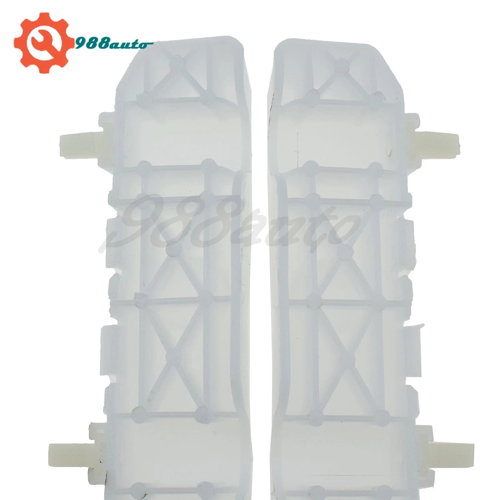 LH RH For 2010 2013 Kia Forte Front Bumper Retainer Brackets Support Pair 2pcs 6B93BC-57