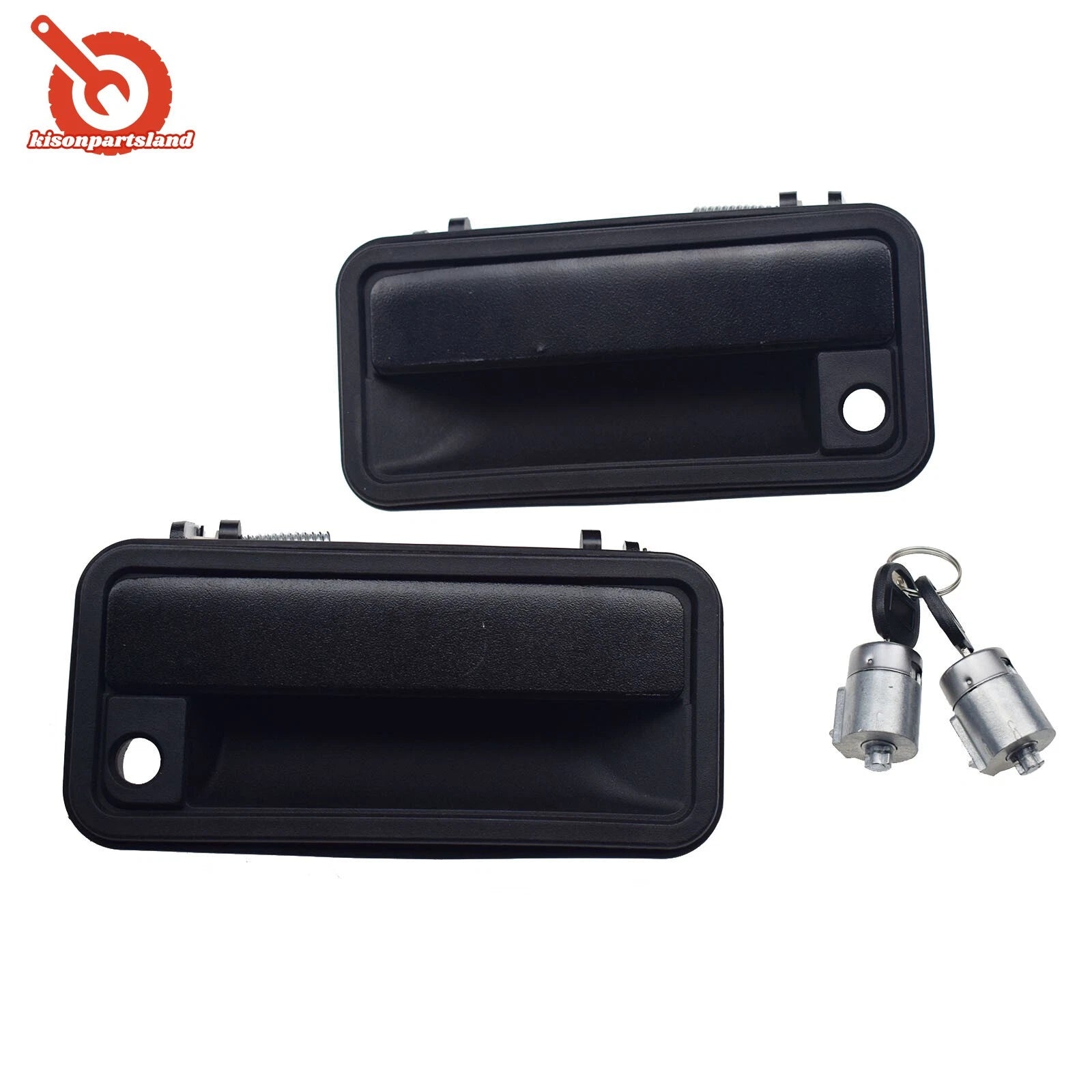Front Exterior Outside Door Handle with Lock Cylinder Kit for CK Truck 12546858 6B93BC-57