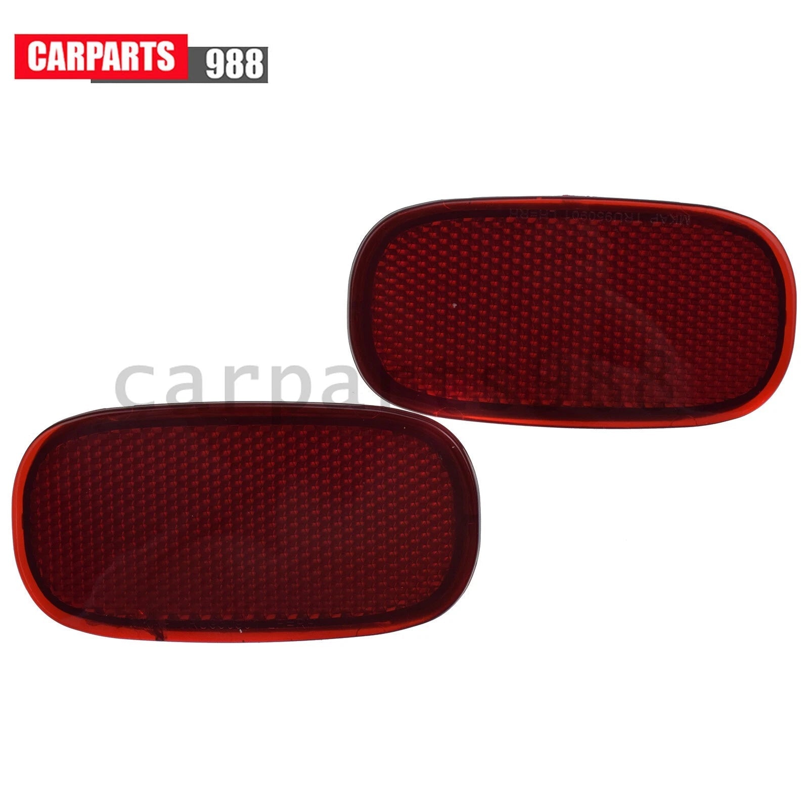 Pair Rear Bumper Reflector Lamp LH=RH For Toyota Rav4 81910-42010 TO2866101 6B93BC-57