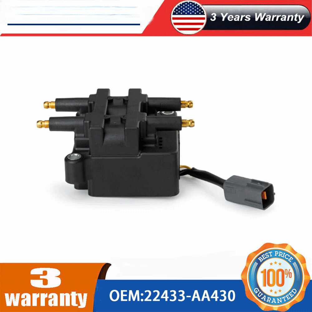 Ignition Coil Pack 22433-AA430 For Subaru Impreza Turbo 98-00 WRX STi P1 Type R 6B93BC-57
