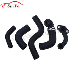 5Pcs Engine Coolant Pipe Hose For Jeep Grand Cherokee 68211250AA 68211200AC 6B93BC-57