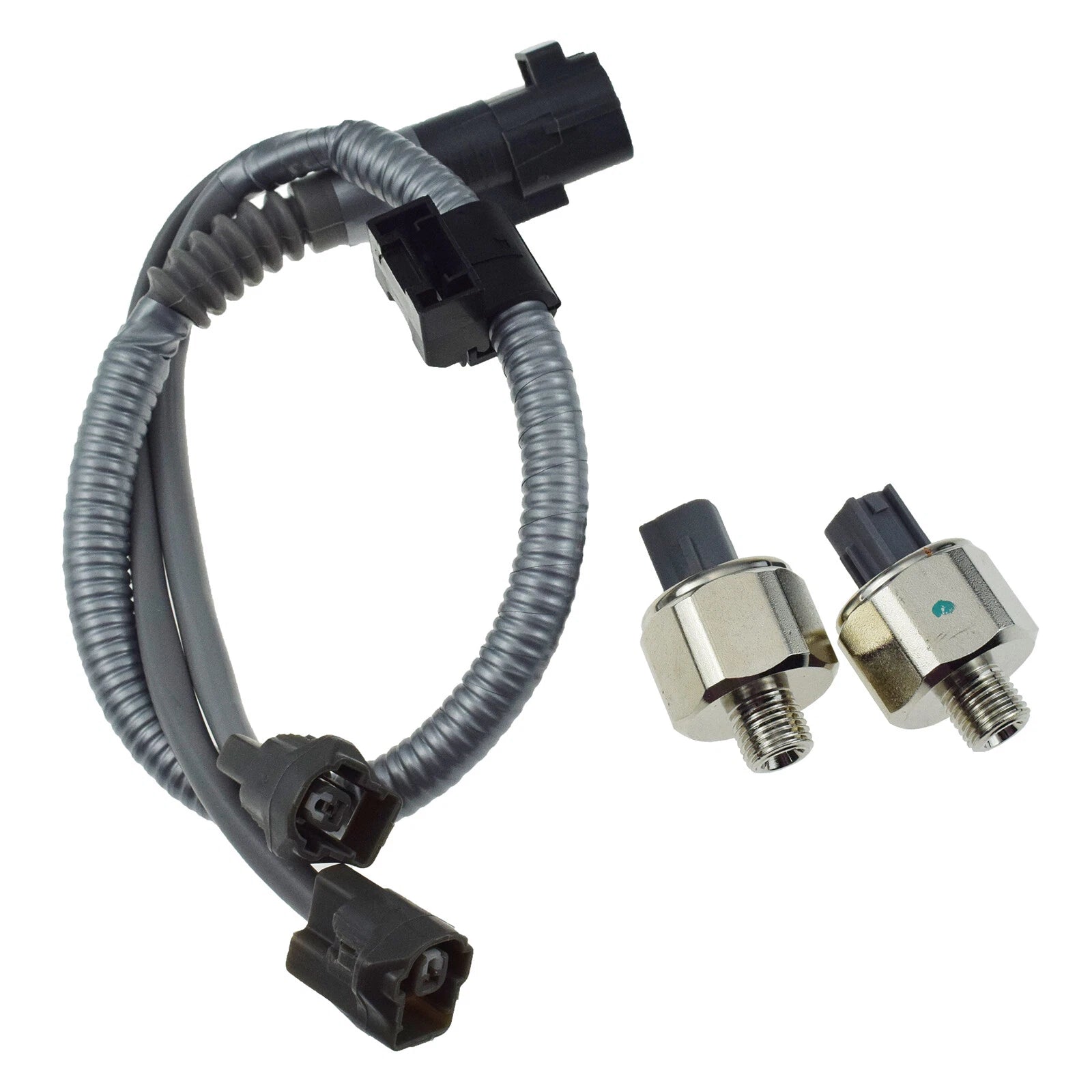 2PCS Knock Sensor w/ Harness For Toyota Avalon Camry Celica Lexus SC300 RX330 6B93BC-57