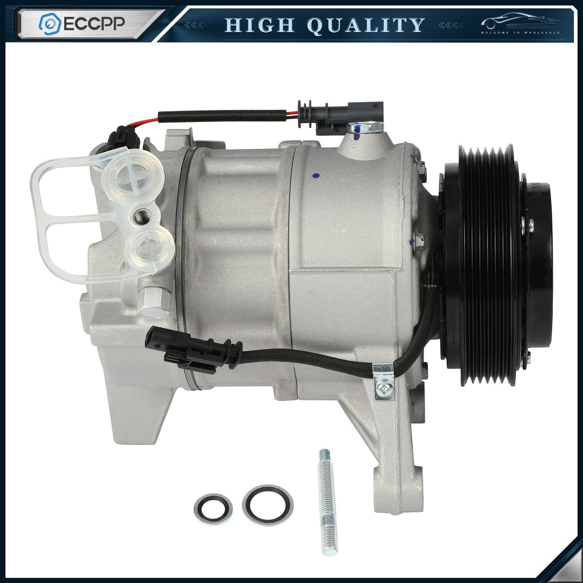 AC A/C Compressor Fits Chevrolet Impala 2014-2017 Buick LaCrosse 2013-2016 3.6L 6B93BC-57