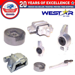 Engine Motor & Trans Mount 7PCS Set Compatible for 07-13 Volkswagen Eos/ 06-11 6B93BC-57
