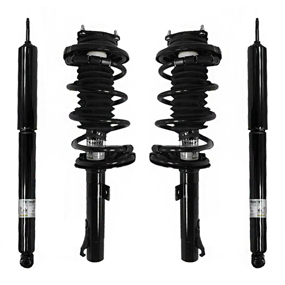 Front & Rear Complete Strut Assembly Shock Kit for 2006-2011 Ford Focus 6B93BC-57