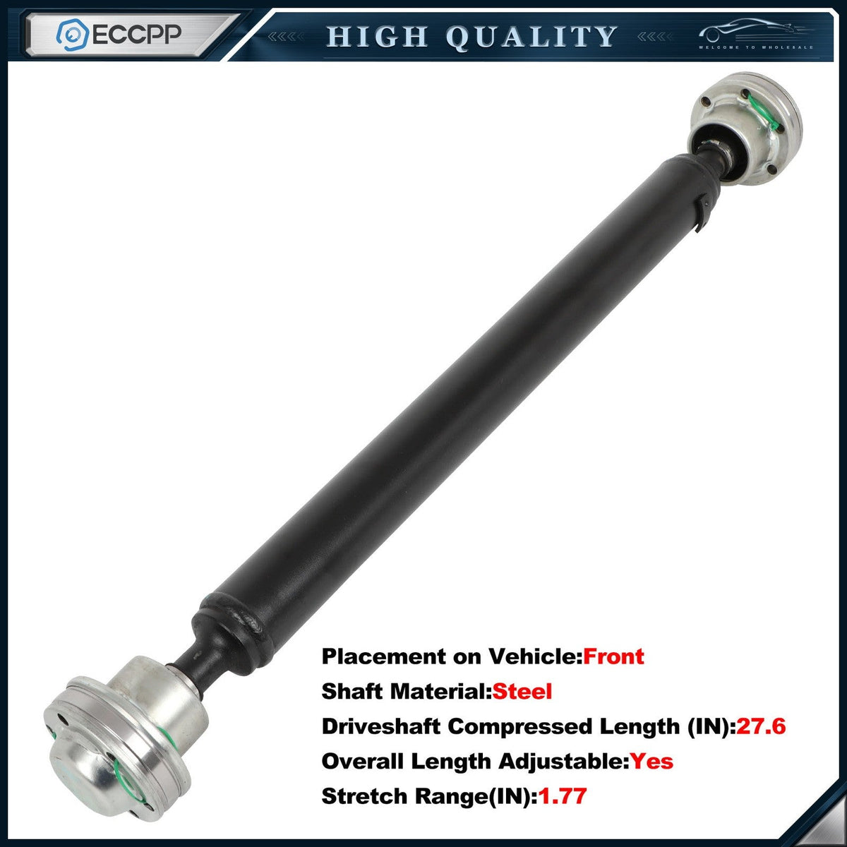 ECCPP Front Driveshaft For SUZUKI ESCUDO JB416 JB627 JB420 2006-2014 27101-66J01 ECCPP