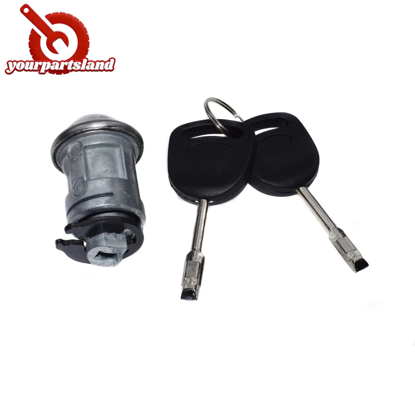 Ignition Barrel Lock Switch Cylinder Steering w/ 2 Keys for Ford Street KA 6B93BC-57
