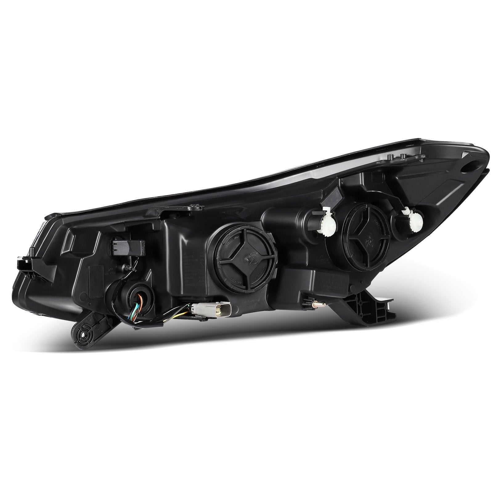 Pair Headlights Assembly For 2017-2022 Chevrolet Trax LS 1.4L 1.8L Black Amber KOEEP