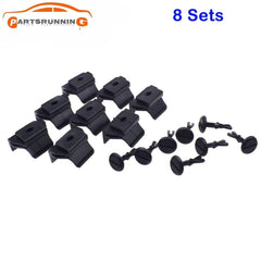 8 Sets Front Fender & Bumper Cover Clip For Toyota Tacoma Sienna 4Runner Lexus 6B93BC-57