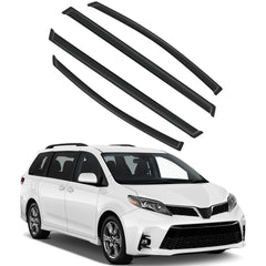 Window Visor Vent Rain Shades Guards Deflectors For Toyota Sienna 2011-2019 2020 6B93BC-57