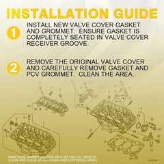 Valve Cover Gasket Kit For 87-01 Toyota Camry Celica MR2 2.0 2.2 DOHC 3SFE 5SFE 6B93BC-57