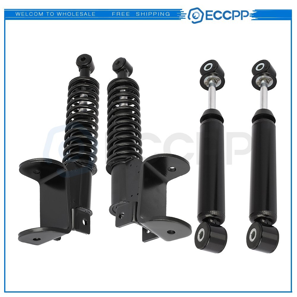 For 2014 EZGo Freedom RXV Gas Front Shock LH+RH Side snd 2 Rear Shock 6B93BC-57