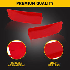 Rear Bumper Reflector Set For 2010-2018 Mercedes Sprinter Benz 2500 3500 3500XD 6B93BC-57