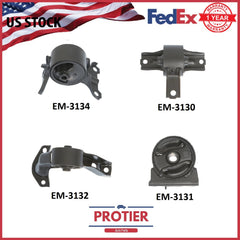 Engine Motor and Transmission Mount.Set for 2007-2009 Dodge Caliber 1.8L Auto 6B93BC-57