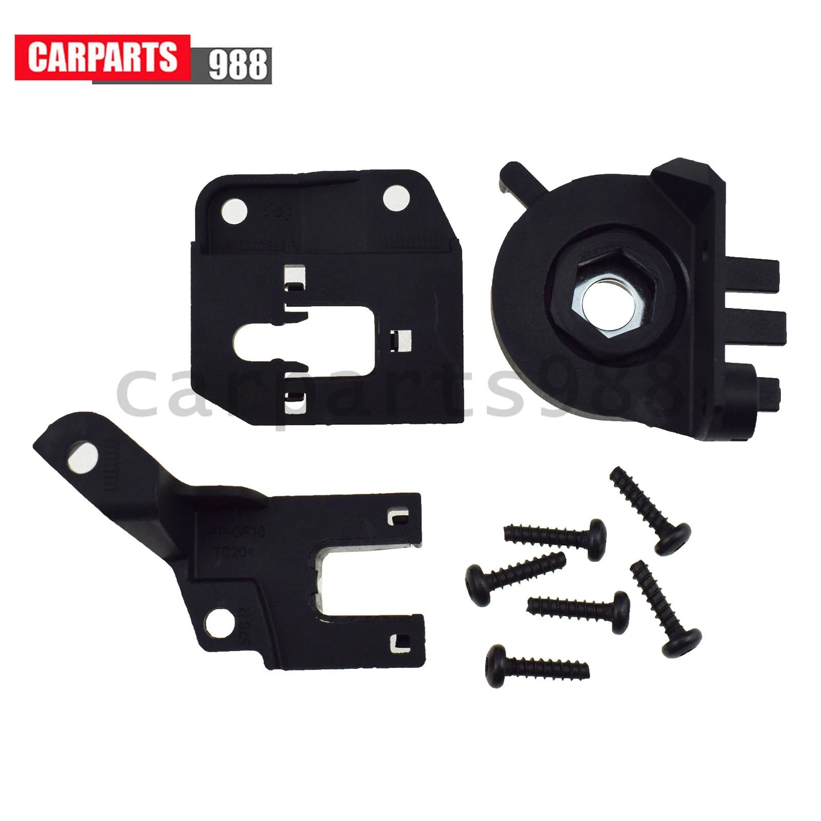 Right Side Headlight Bracket Repair Kit Fit for Audi A4 B9 2017-2019 8W0998122 6B93BC-57
