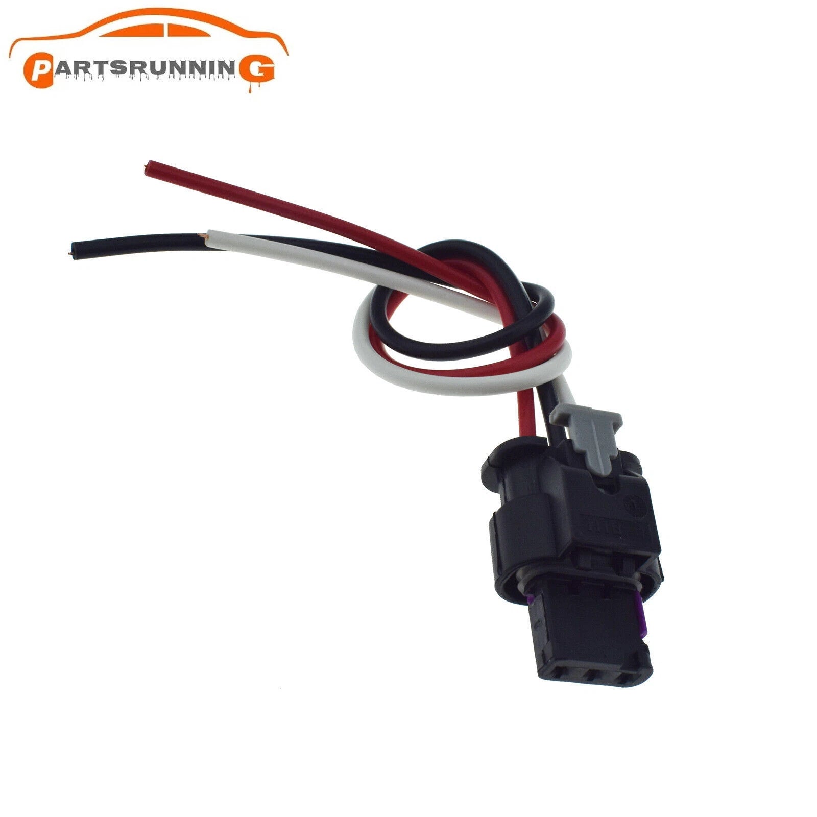 3C0973203 3Pins Flat Housing Connector Plug For VW Seat Audi A3 Q7 Skoda Octa 6B93BC-57