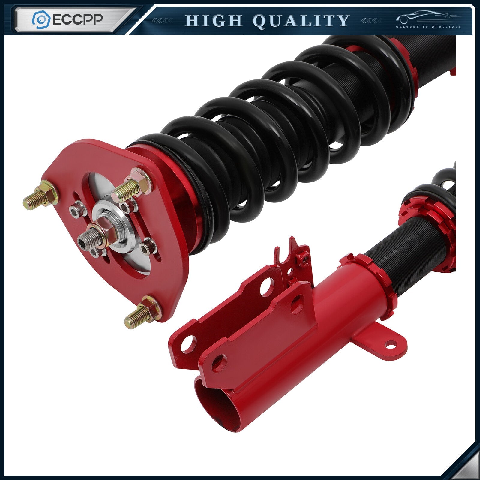 ECCPP Coilovers Shocks Adjustable Height For Toyota Camry 95-01 Strut Suspension ECCPP