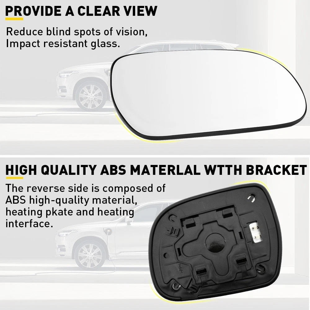 Right Passenger Side Heated Mirror Glass for 04-09 RX300 Lexus RX330 RX350 400H 6B93BC-57