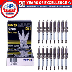 16x iridium spark plugs 7090 SP-9652 IX 5464 BKR5EGP performance power MPG 6B93BC-57