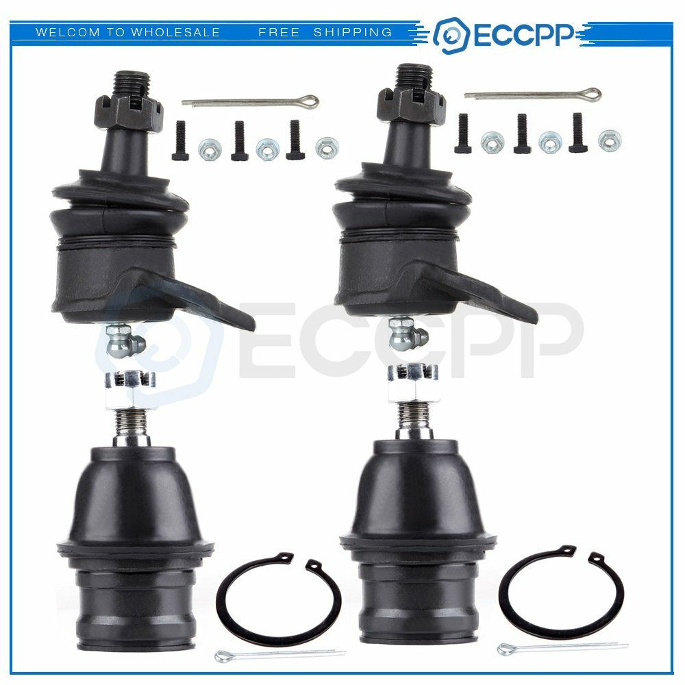 4pcs For 1997 1998 99 Dodge Durango & Dakota 4WD Front Upper & Lower Ball Joints 6B93BC-57