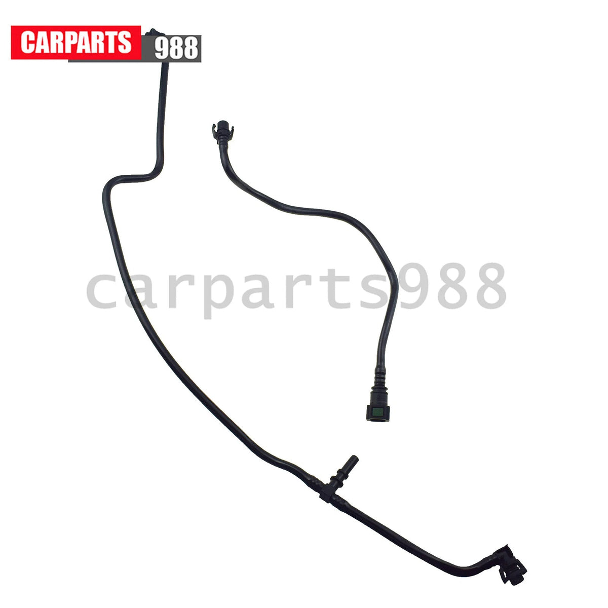 For Land Rover Range Rover 3.0L 5.0L 2Pcs Reservoir Water Hose LR146301 LR035630 6B93BC-57