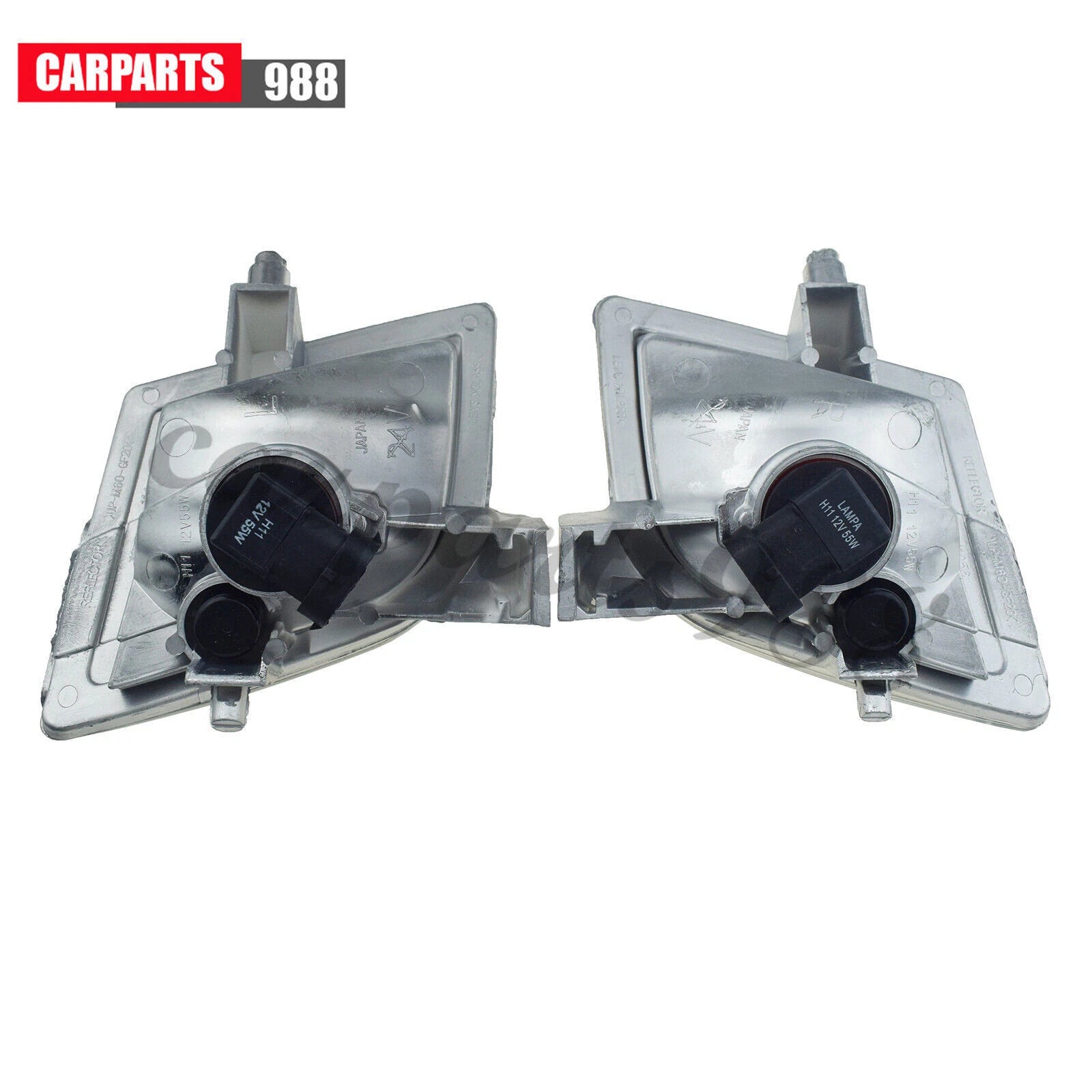 Front Left Right Fog Light Lamp w/Bulb For 09-10 Mazda 6 GV7D-51-690 GV7D-51-680 6B93BC-57