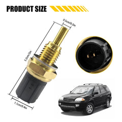 Set of 2 Cooling Fan Switch Coolant Temp Sensor Fit For Honda Accord CR-V Civic 6B93BC-57