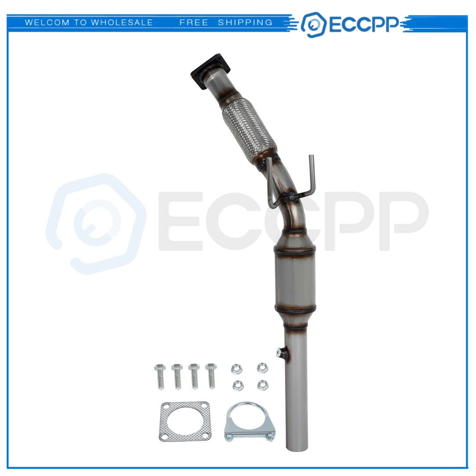 Catalytic Converter For 2005-2014 Volkswagen Jetta/Beetle/Golf 2.5L Direct Fit 6B93BC-57