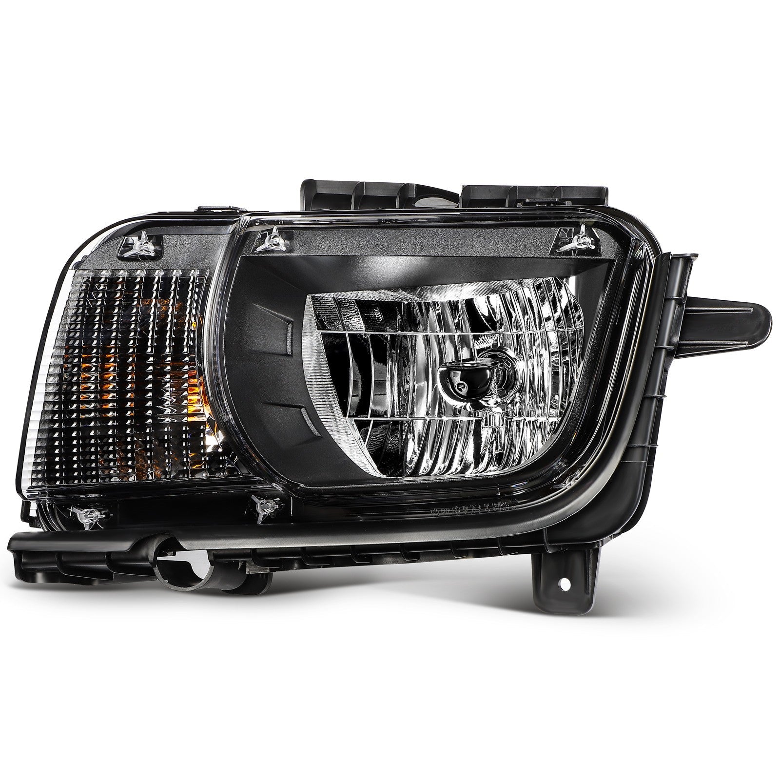 For 2010 2011-2013 Chevy Camaro Black Housing Headlight Assembly Left Side 6B93BC-57