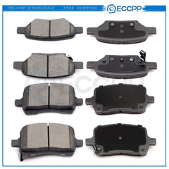 Front And Rear Metallic Pads Brake Pad For 2007-08 Pontiac G5 2005-10 Pontiac G6 6B93BC-57