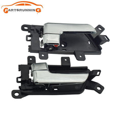 2PCS Left Right Chrome Interior Door Handle For Kia Borrego Mohave 2007-2015 6B93BC-57