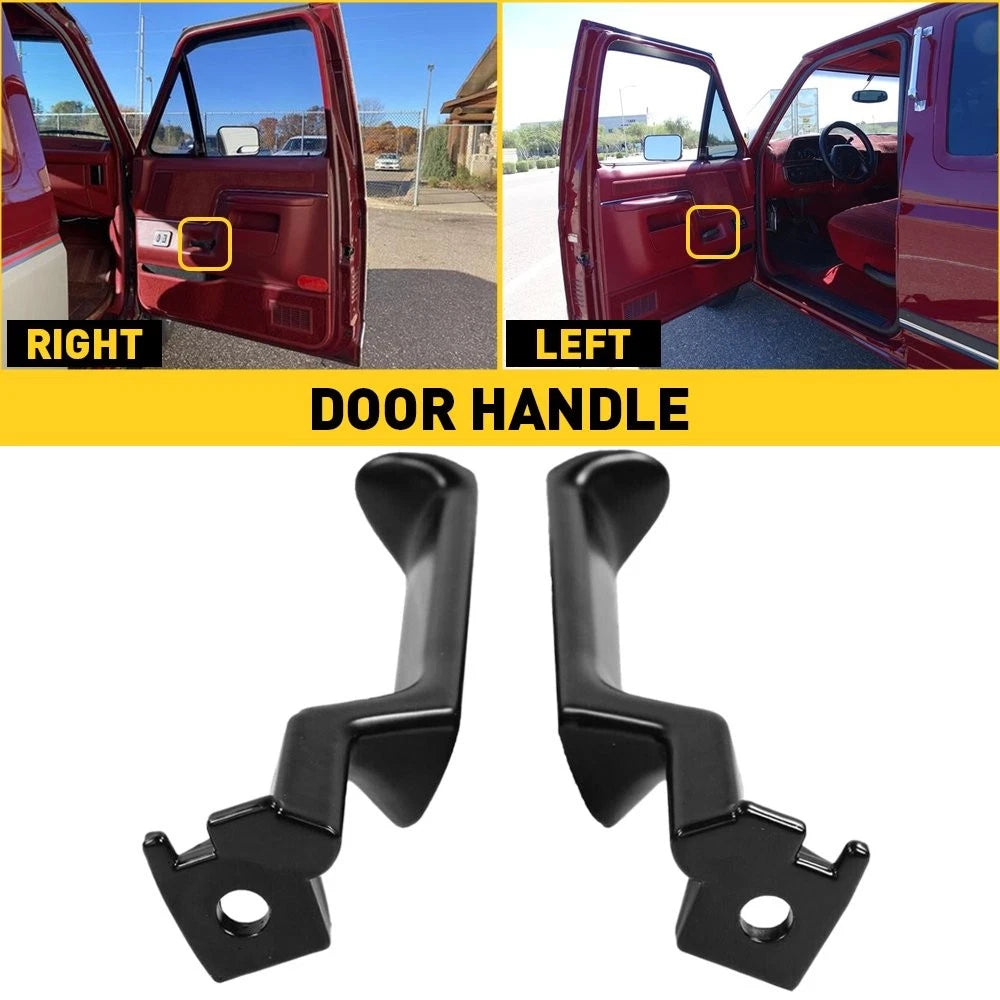 2x For Ford Bronco F150 F250 F350 F53 F59 F800 Truck Metal Interior Door Handle 6B93BC-57