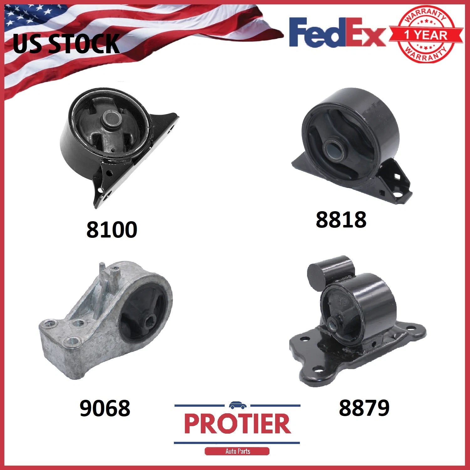 Fits Mitsubishi Mirage 1999-2002 1.5L Auto Engine Motor & Transmission Mount Set 6B93BC-57