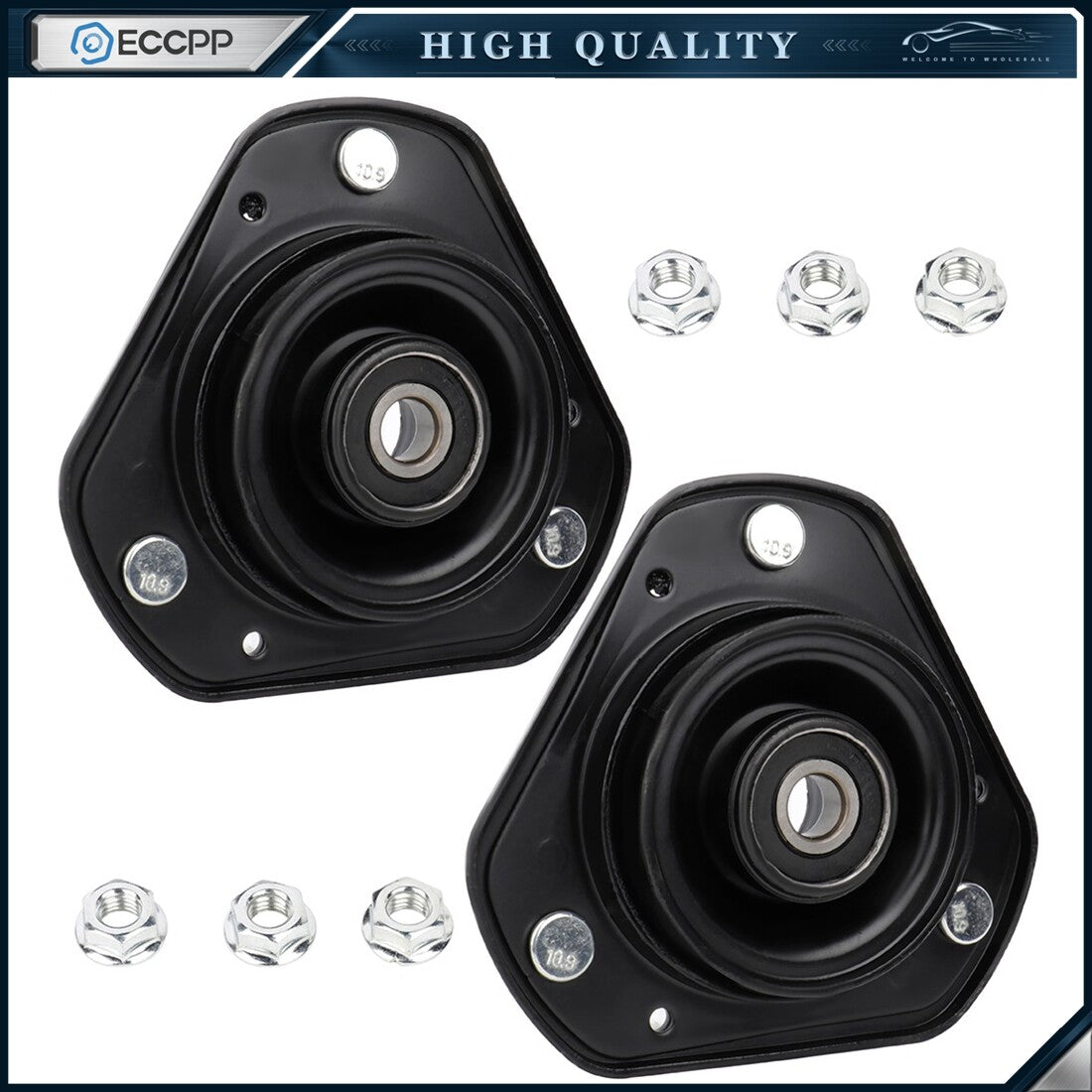 Front Strut Mount Kit for for 90-91 Lexus ES250 87-91 Toyota Camry 91-97 Pre 6B93BC-57