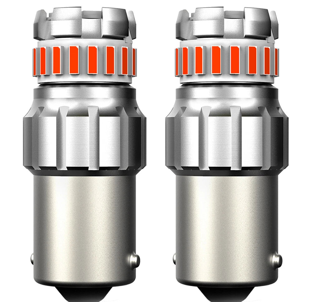 7506 1156 Error Free Red LED Brake Stop Light Lamp Bulb for Audi BMW VW Mercedes 6B93BC-57