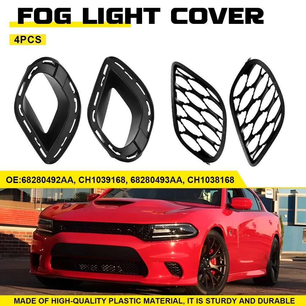 For 2015-2023 Dodge Charger Bumper Grille Fog lamp Bumper Bracket Kit LH+RH EOA 6B93BC-57