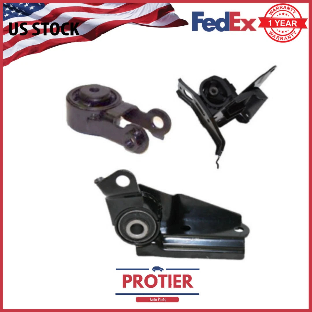 Engine & Trans Mount 3PCS Set for Scion xD 1.8L Auto Trans 08-13 6B93BC-57