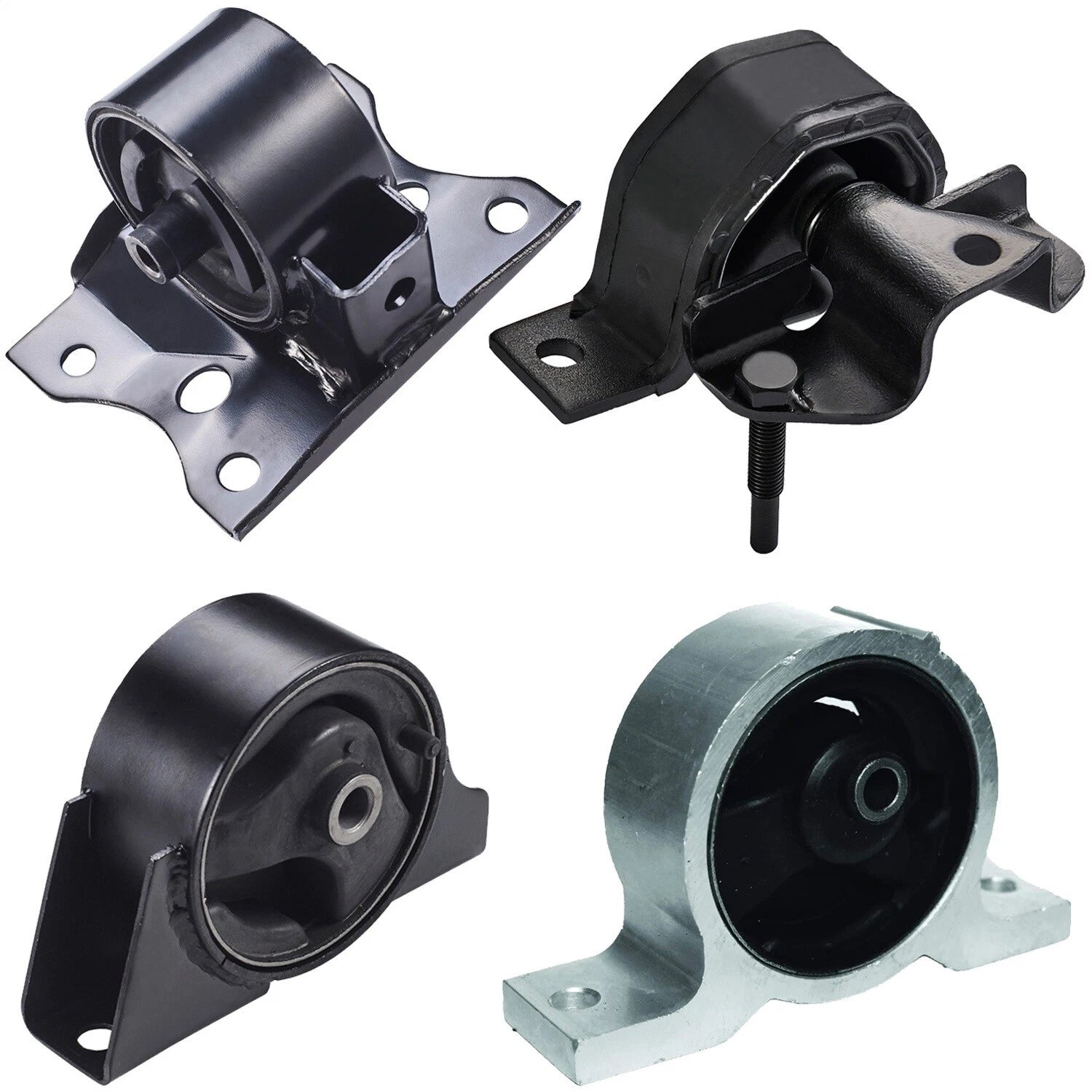 Engine Mount Set compatible with Nissan 2000-2006 Sentra L4 6B93BC-57