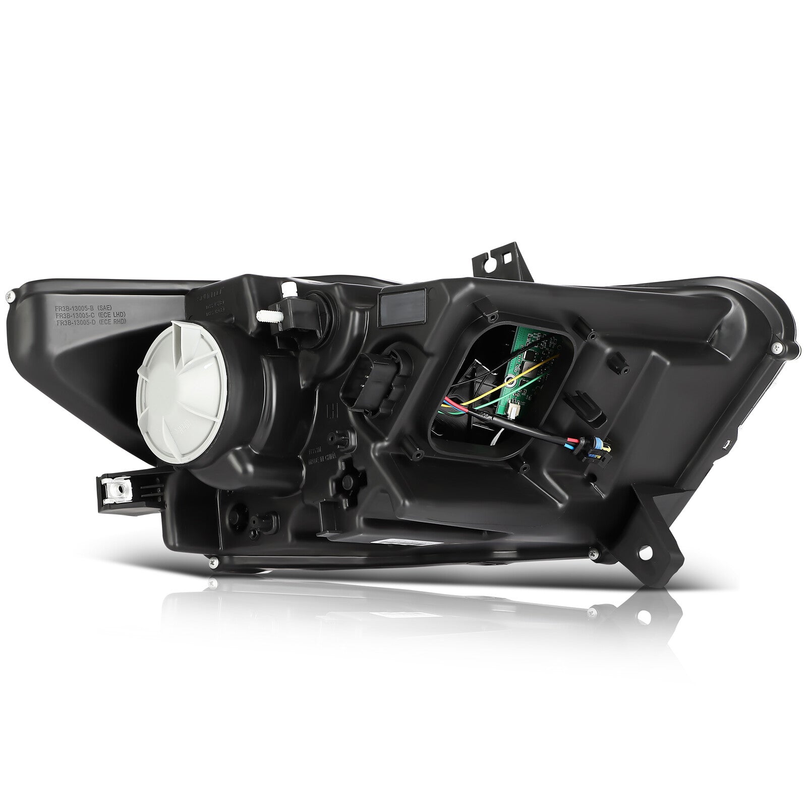 Left+Right Headlights Assembly For 2017-2015 Ford Mustang Clear Lens 6B93BC-57