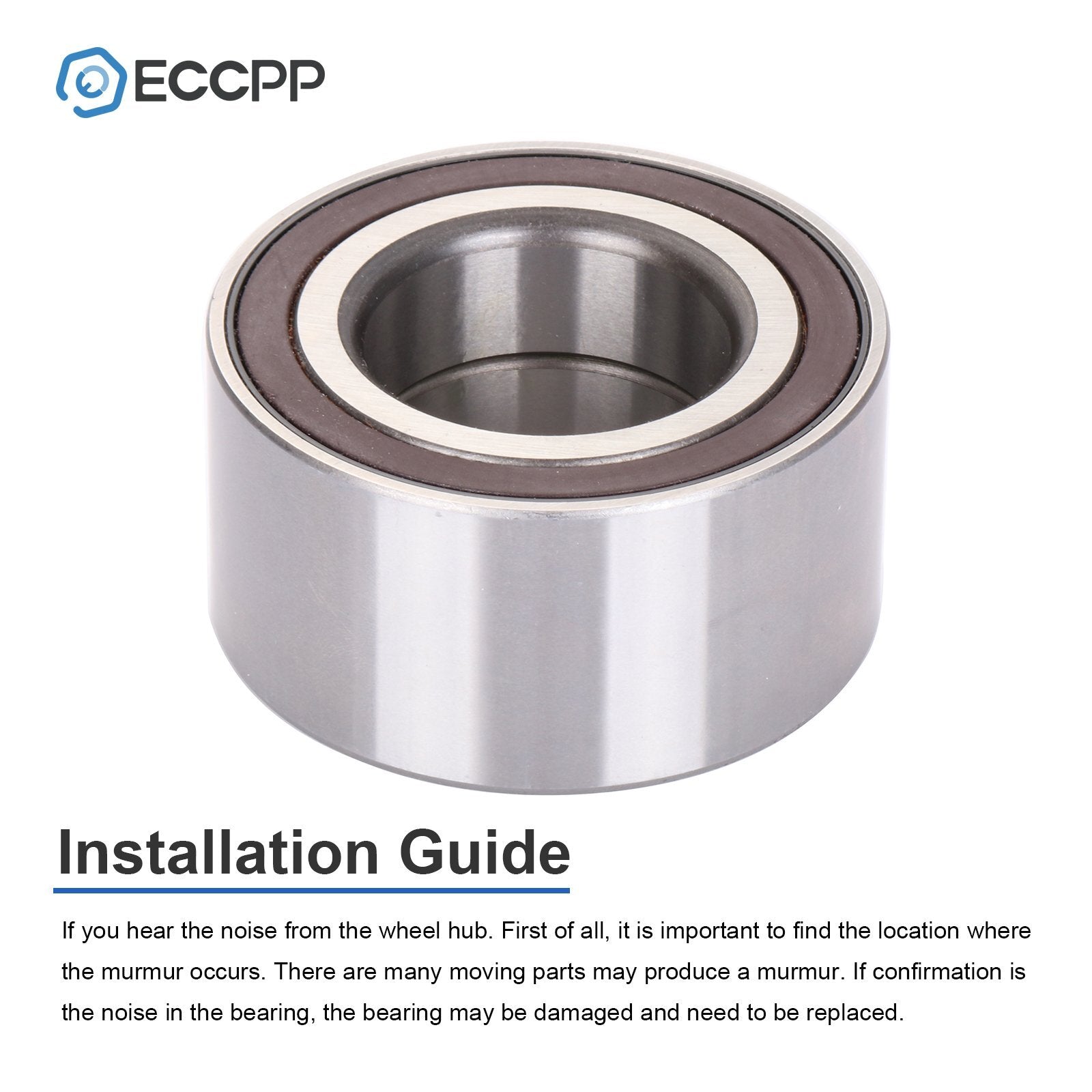 2Pcs Wheel Bearing Front For Jeep Compass Patriot Mitsubishi Outlander 2007-2017 MITSUBISHI