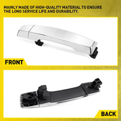 Chrome Exterior Door Handle Front Passenger RH for 2004-15 Nissan Armada Titan A 6B93BC-57