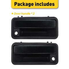Exterior Door Handle For 88-99 Chevrolet K1500 C1500 Set of 2 Front US 6B93BC-57