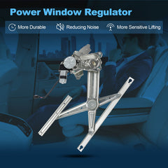 For Dodge Ram 1500 Truck Quad Cab Rear Right Power Window Regulator With Motor 6B93BC-57
